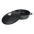 Grunwerg - Commichef Cast Aluminium 32cm Shallow Casserole - Black