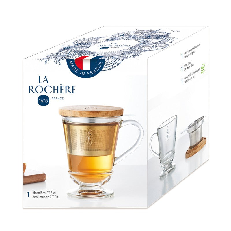 La Rochere Tisaniere Bee Tea infuser mug