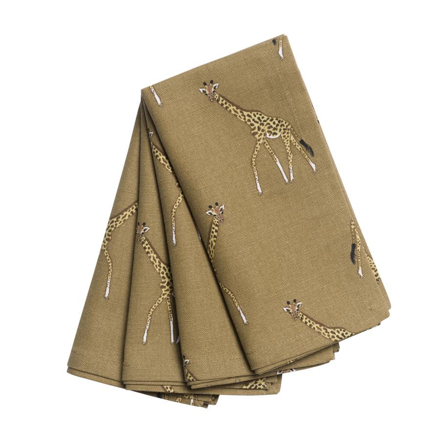 Sophie Allport - Giraffe Napkins (Set of 4)