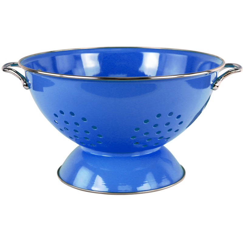 Reston Lloyd Calypso 5qt Colander Powder Coated Azure Kooks