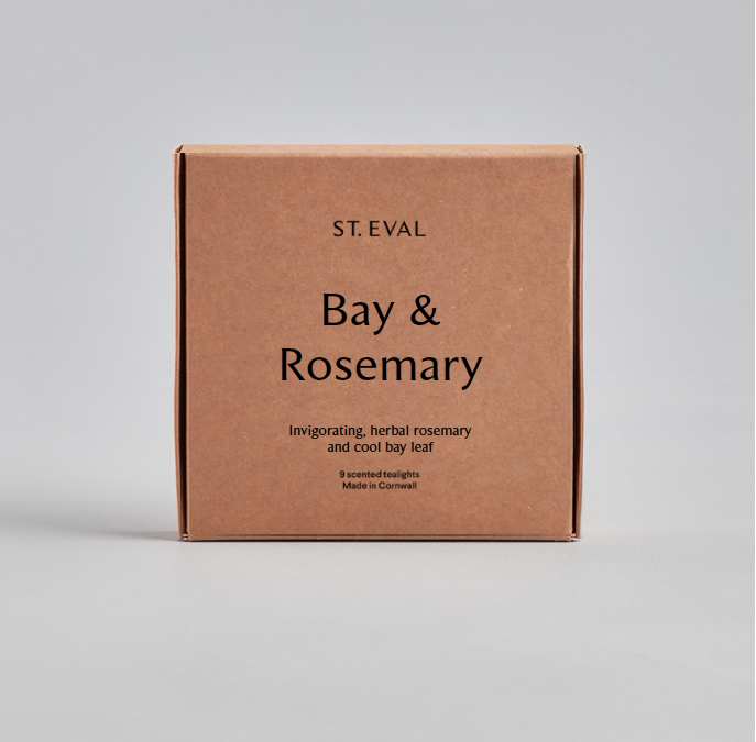 St Eval Candle Co - Bay & Rosemary Scented Tealights