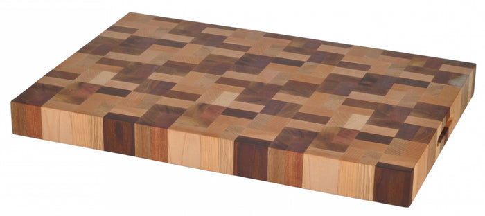 Grunwerg - End-Grain Cutting Board - H37.5 x W25 x D3.8 cm