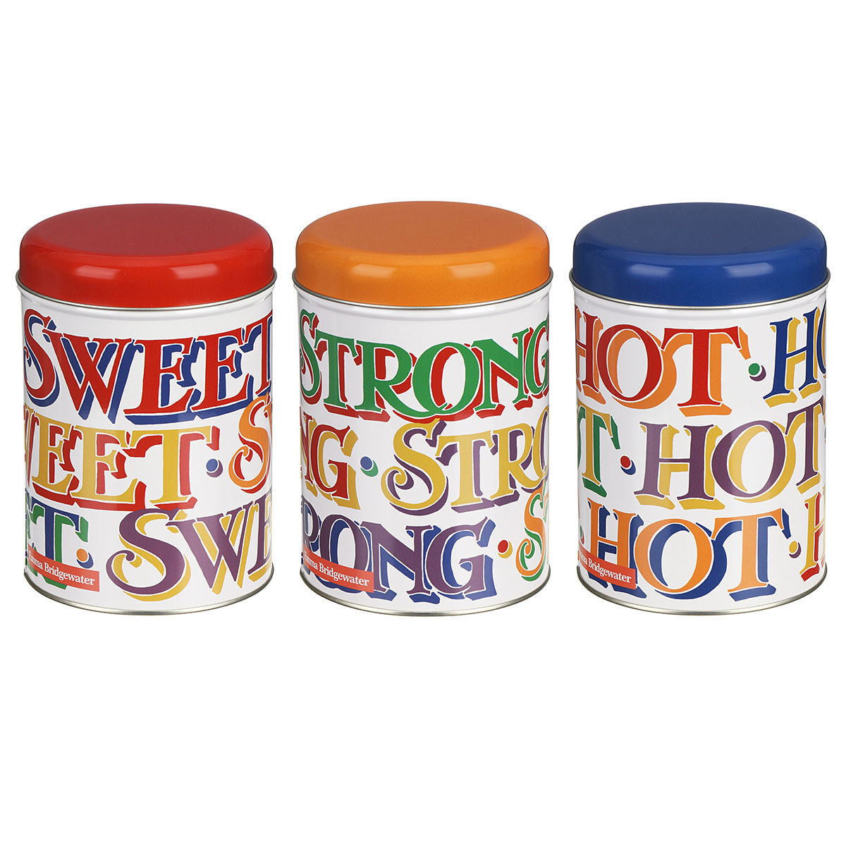 Emma Bridgewater - Brighter World Set of Three Round Caddies