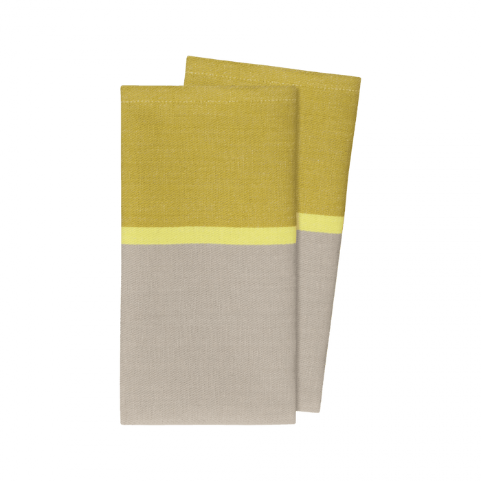 Remember - Cotton napkins ,Lime', set of 2