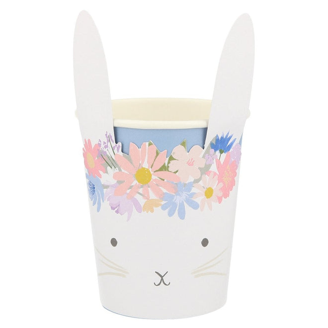 Meri Meri Spring Floral Bunny Cups Pack of 8