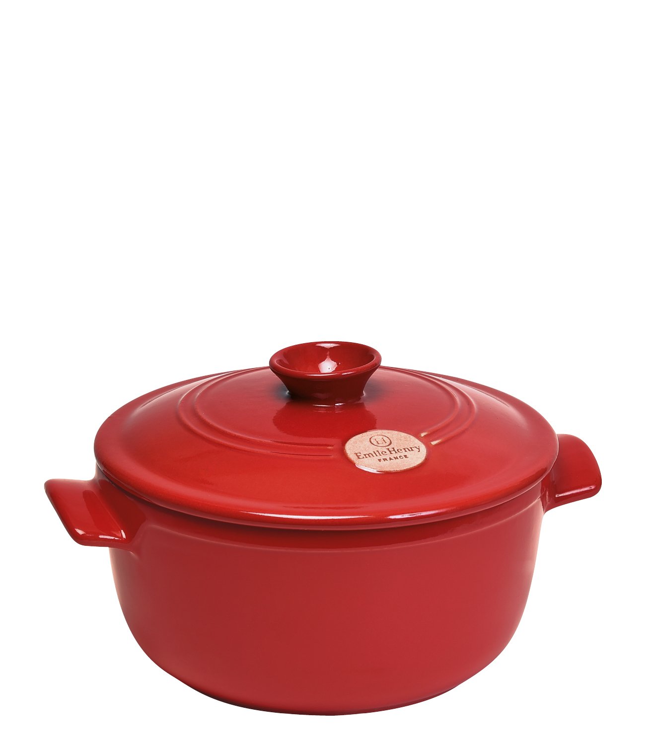 Emile Henry - Round Stewpot 2.50L Burgundy