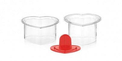 Tescoma - Heart Moulds 2 Pack