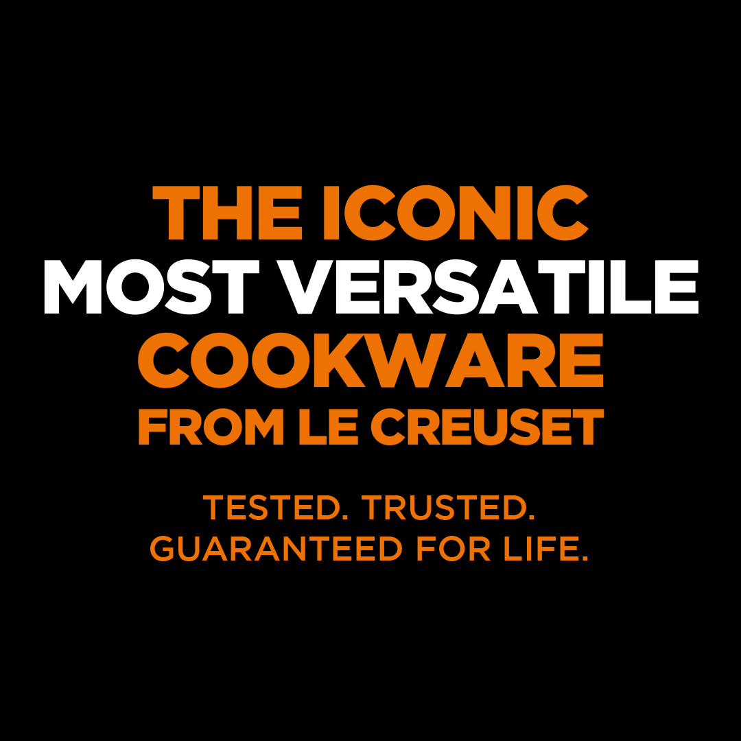 Le Creuset Cast Iron - Flint (5 sizes available round & oval)