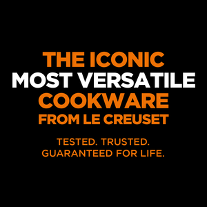 Le Creuset Cast Iron - Volcanic/Flame (9 sizes available round & oval)g