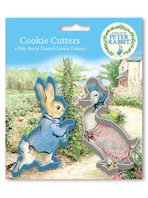 Anniversary House - Peter Rabbit Poly Resin Coated Cookie Cutter Set