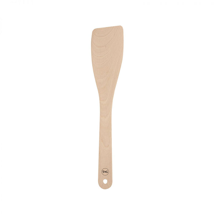 T & G Woodware - Curved Spatula Beech 300mm