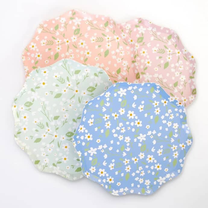 Meri Meri - Ditsy Floral Dinner Plates Paper