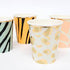 Meri Meri Safari Animal Print Party Cups (x 8)