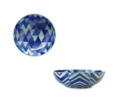 Maxwell Williams Reef Triangle 18c Coupe Bowl