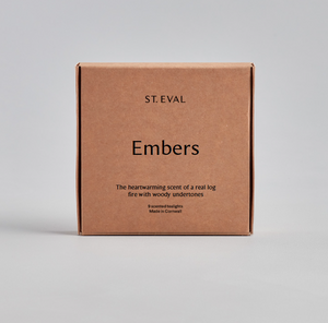 St Eval Tealights box of 9 - Embers