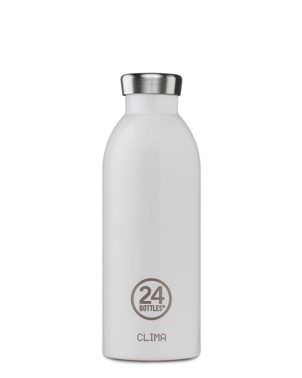 24 Bottles - Clima 500ml - Artic White