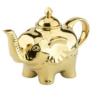 BIA - Elephant Gold Teapot