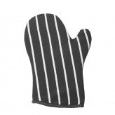 Dexam - Rushbrooks Butchers Stripe Oven Single Mitt - Slate Grey