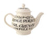 Emma Bridgewater Black Toast 4 Mug Teapot Boxed