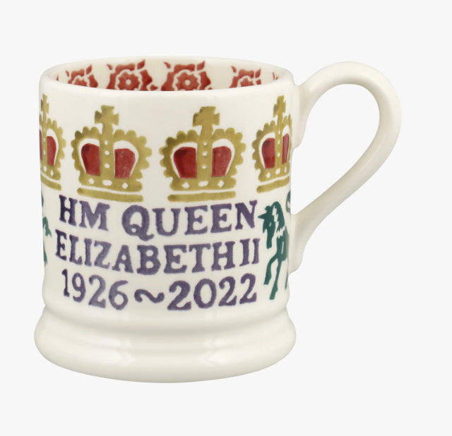 Emma Bridgewater - Queen Elizabeth II 1/2 Pint Mug