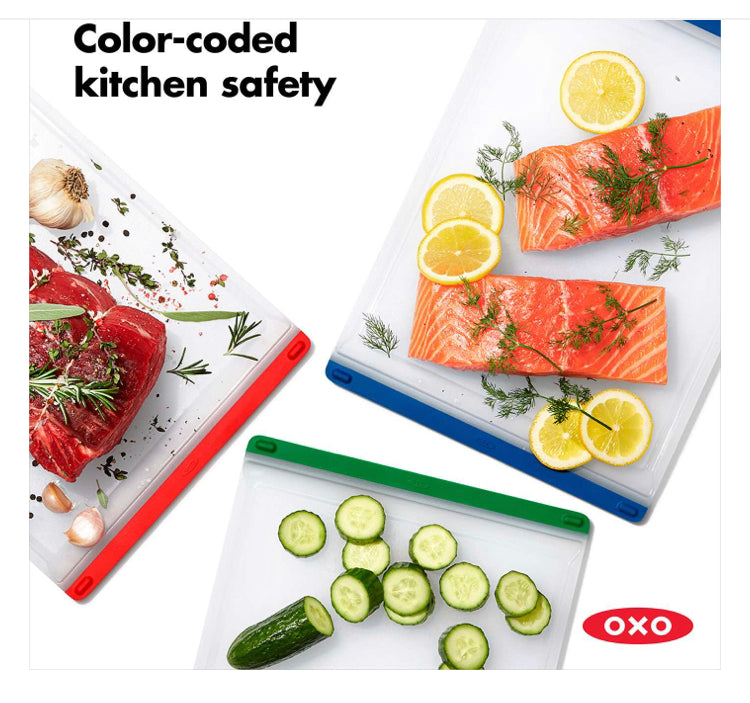 OXO Good Grips - 3 Piece Cutting Board 32.7cm x 22.7cm