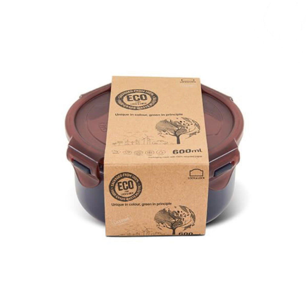 Lock & Lock - Eco Round Storage Container - 600ml