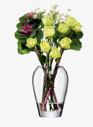 LSA Flower Garden Bouquet Vase - H25cm -  Clear