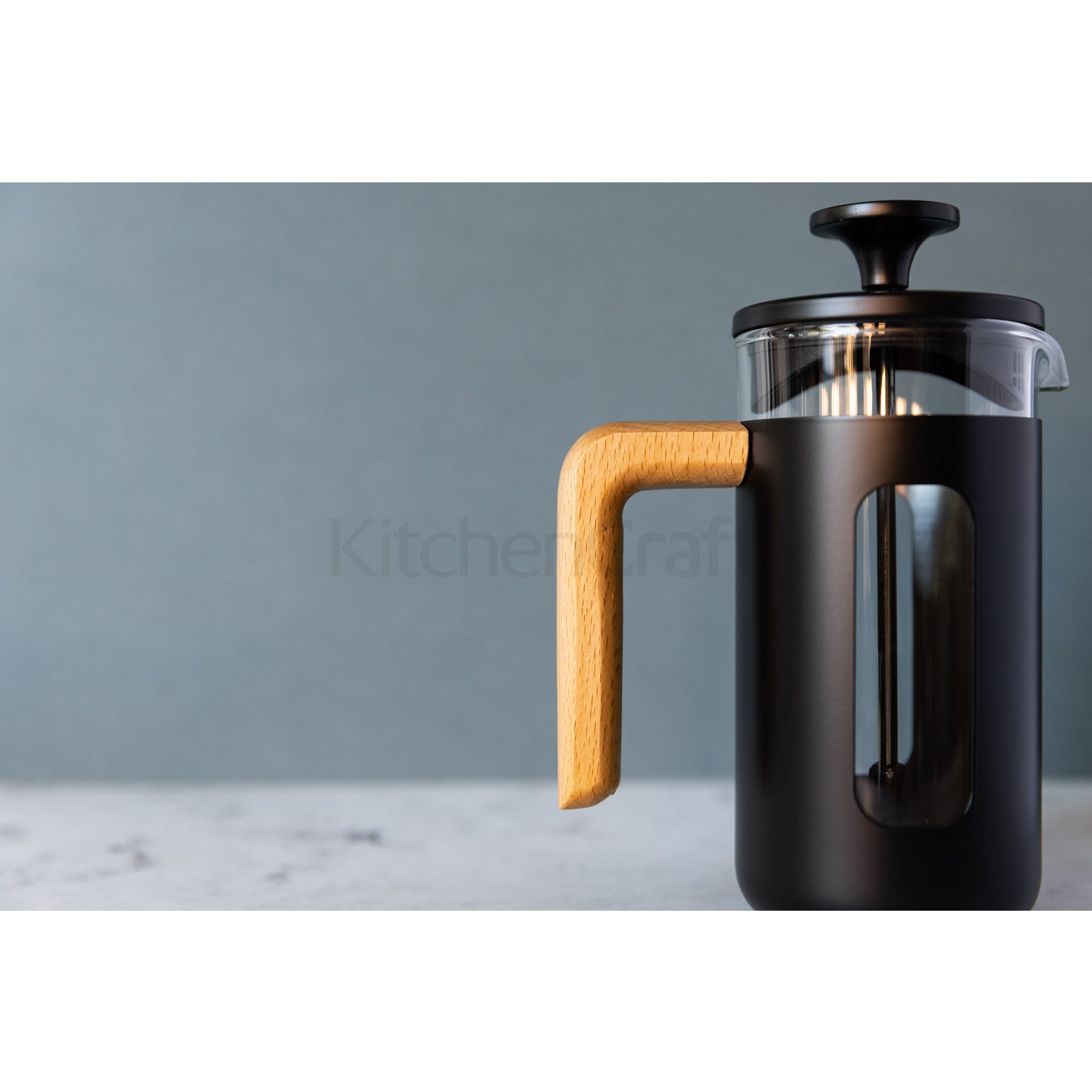 La Cafetière Pisa Latte Cafetiere 3Cup Black