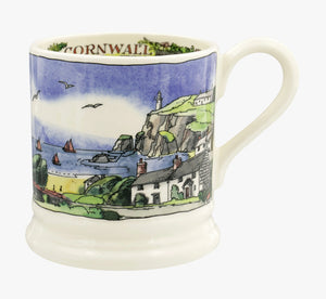 Emma Bridgewater - Landscapes Of Dreams Cornish Beaches 1/2 Pint Mug