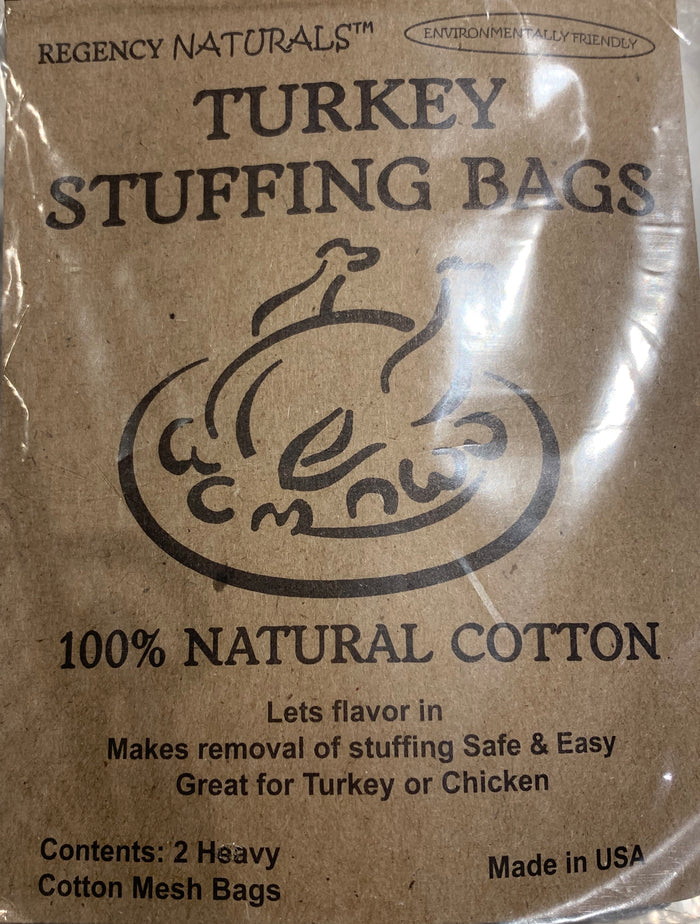 Turkey Stuffing Bags 100% National Cotton