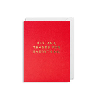 Lagom Designs - Hey Dad, Thanks for Everything Small Card