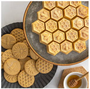 Nordicware - Honey Bee Cast Cookie Stamps - Set of 3