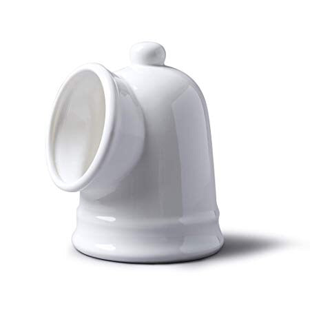 WM Bartleet & Sons Traditional Porcelain Large Salt Pig – White
