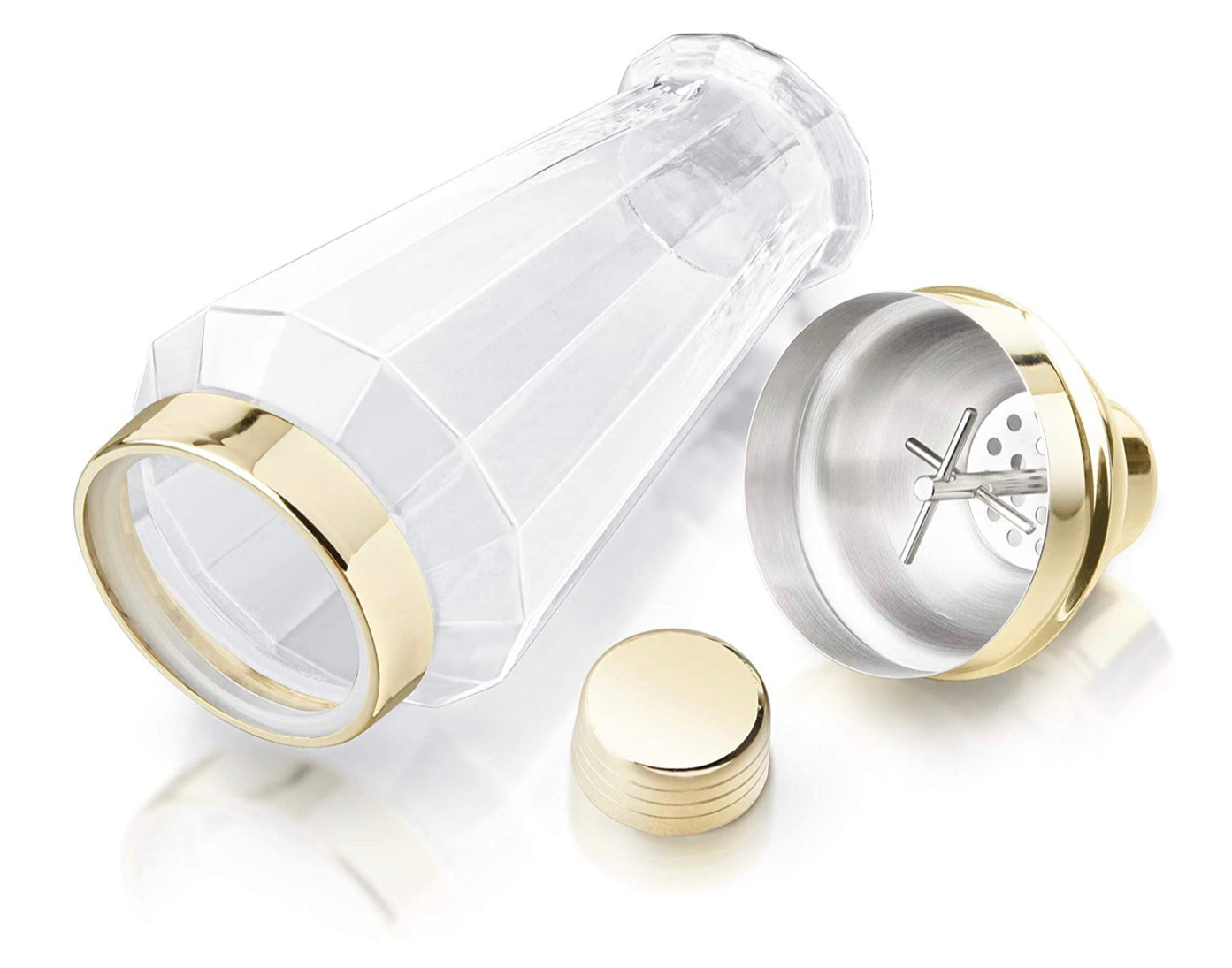 Final Touch - Crystal Vintage Cocktail Shaker