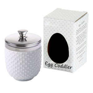 BIA Egg Coddler - White Dotty