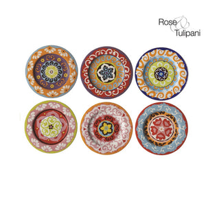 Rose & Tulipani - Nador Salad Plate 20.5cm mixed colours sold separately