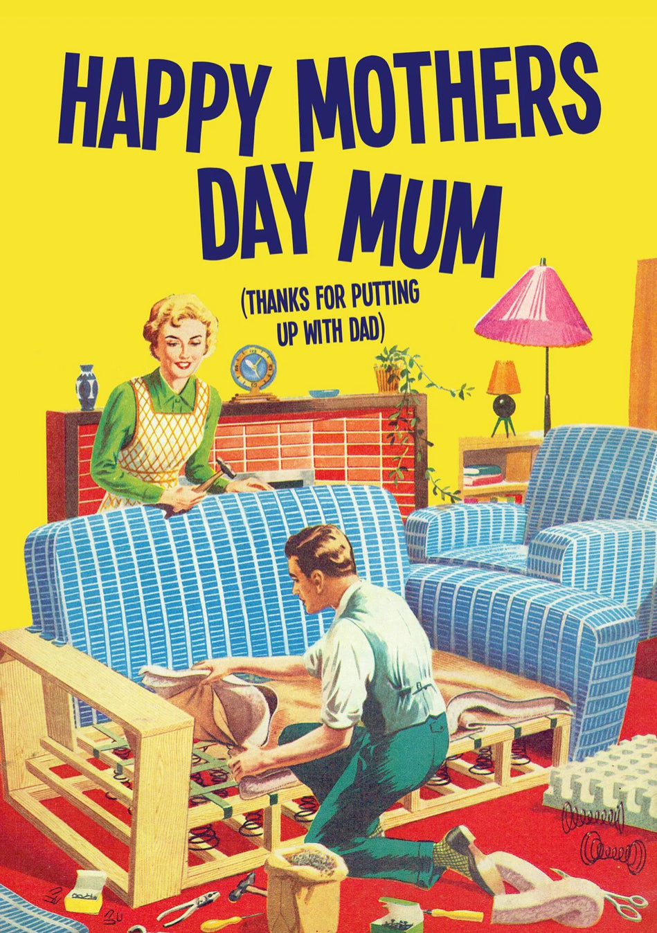 Kiss Me Kwik - Put Up With Dad Card