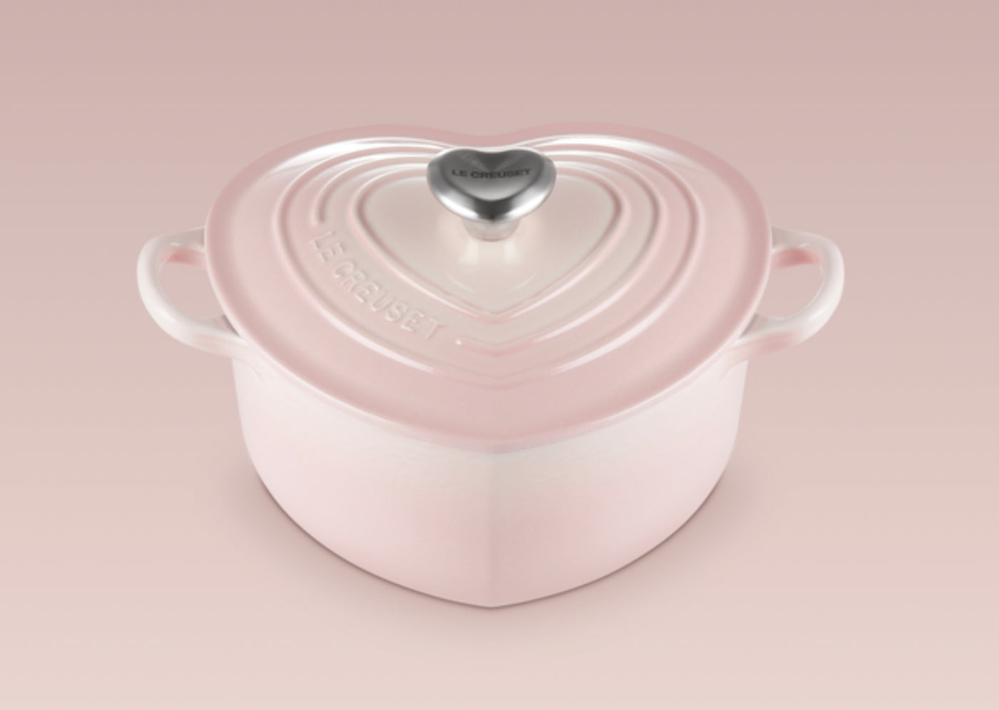 Le Creuset Heart Shaped Casserole with Heart Knob - Pink – Kooks Unlimited
