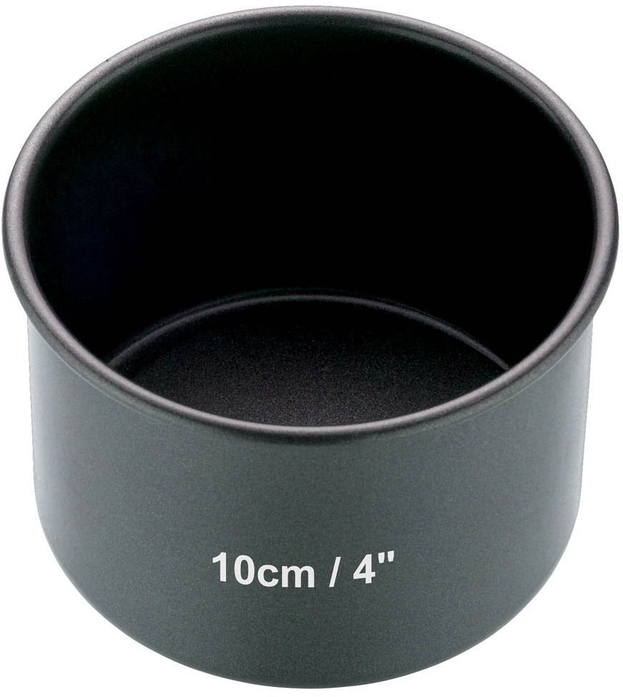 MasterClass Non-stick 10cm Loose Base Deep Cake / Pork Pie Pan