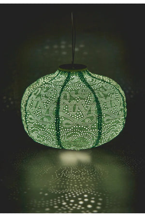 LightStyle London LTD - Solar Lantern Pumpkin Teal
