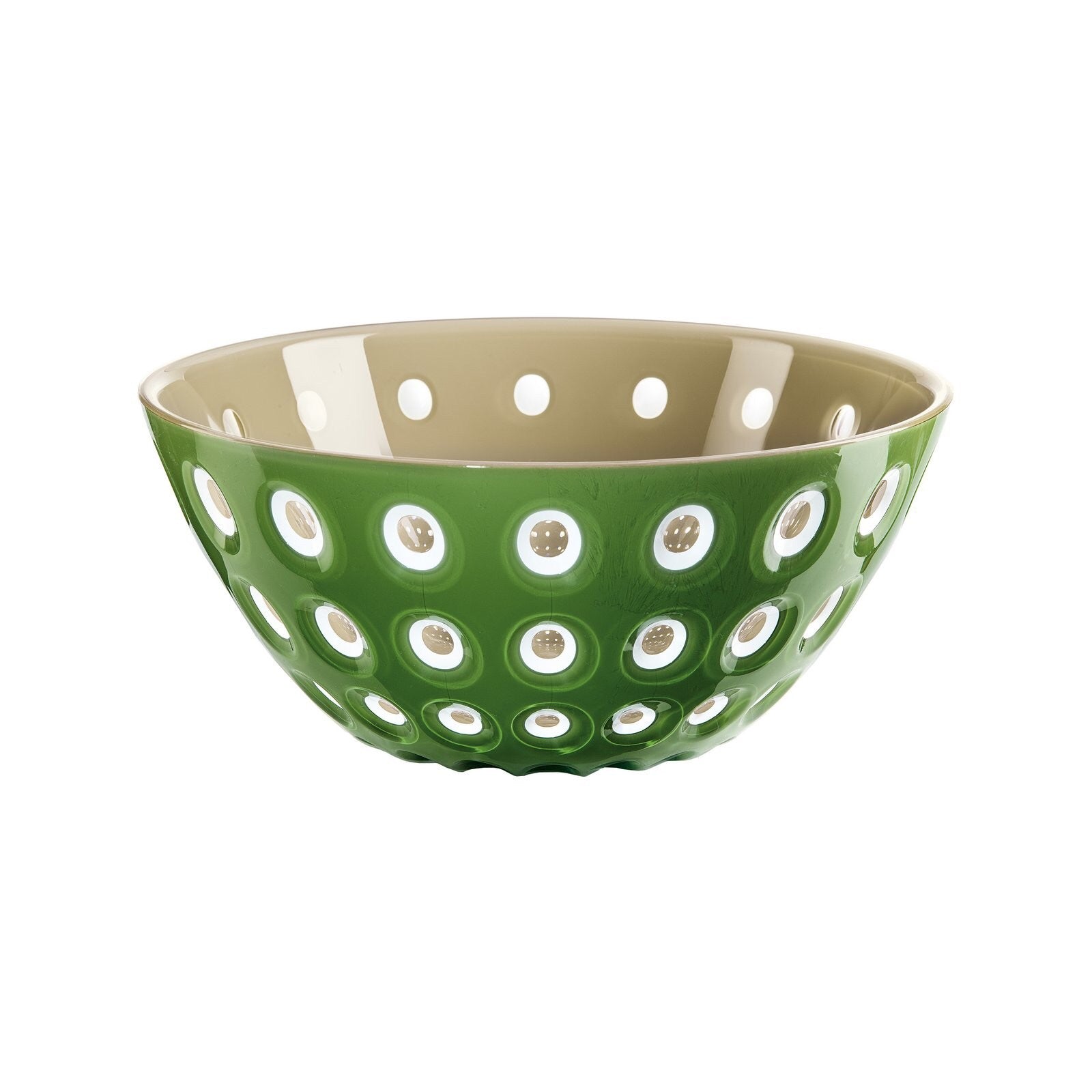 Guzzini - Le Murrine Bowl - Sand and Green 25cms