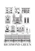 Richmond Green - Buildings Tea Towels