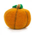 Felt So Good - Handmade Felt Medium Pumpkin Halloween Decoration Orange