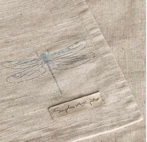 Sophie Allport - Dragonfly Linen Blend Tablecloth