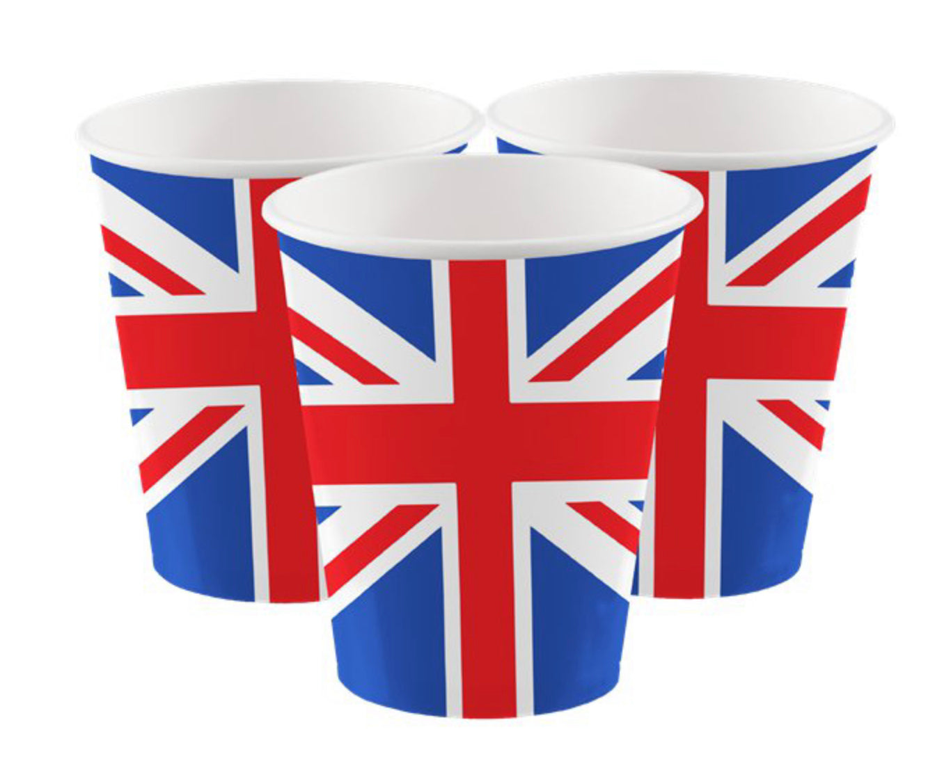 Delights Direct - Union Jack Paper Cups -250ml