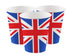 Delights Direct - Union Jack Paper Cups -250ml