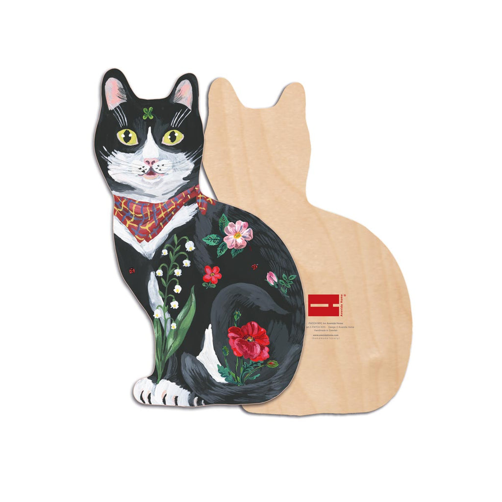 Avenida Home Tiffany Cat Serving Board 20 x 30cm (8" x 12")