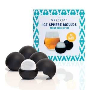 Uberstar - Ice Sphere Moulds - Black