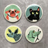 Hannah Turner Handmade Ceramic Dog Coasters Box Set Of 4