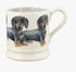 Emma Bridgewater Black & Tan Dachshund 1/2 Pint Mug